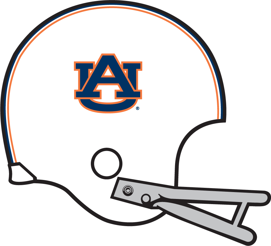 Auburn Tigers 1966-1978 Helmet Logo iron on transfers for clothing